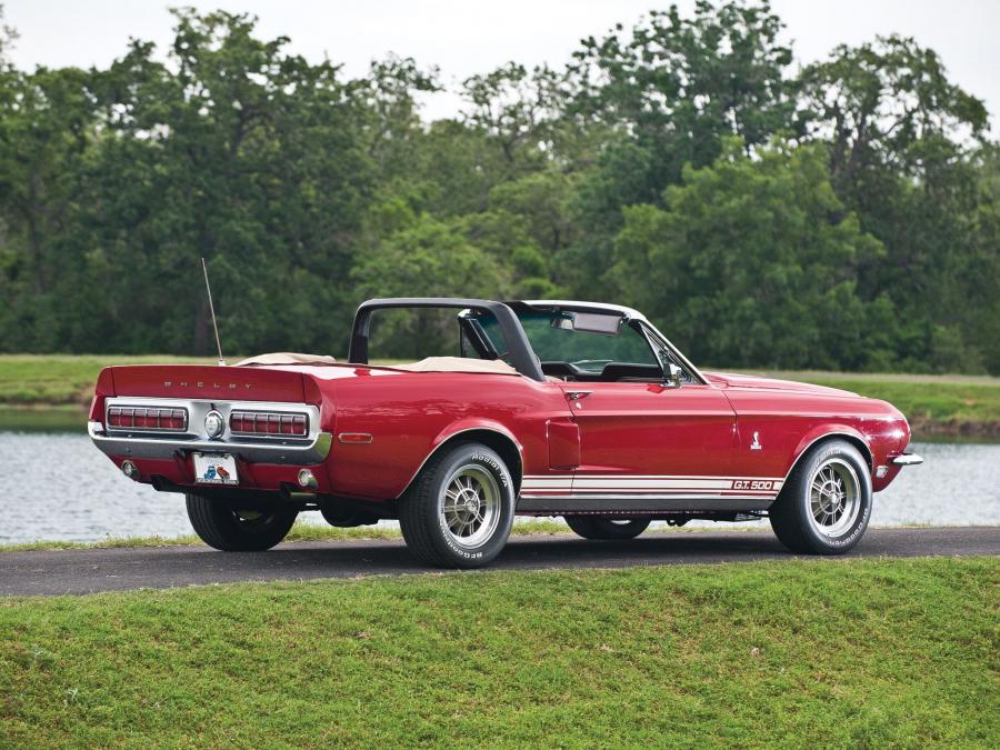 Shelby GT500 Convertible 1968 года  (фото 2 из 68)